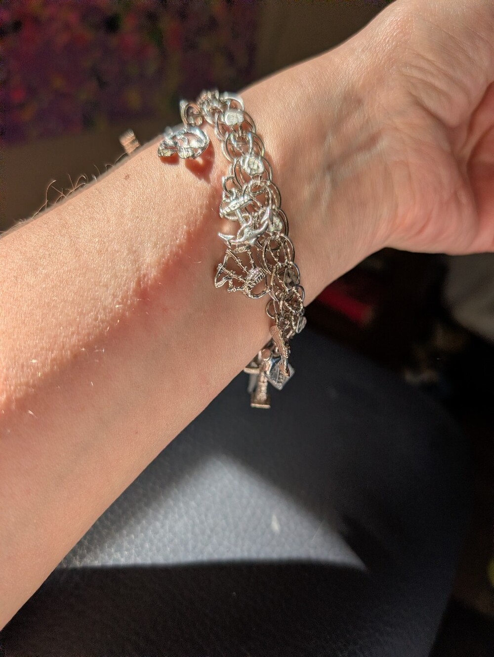 Forstner Vintage Sterling Silver Souvenir Charm Bracelet — 38 Grams - Picture 11 of 12